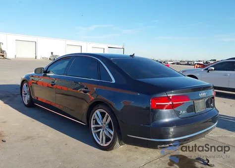2015 Audi A8 L 4.0T from USA, damaged, VIN WAU32AFD6FN029938